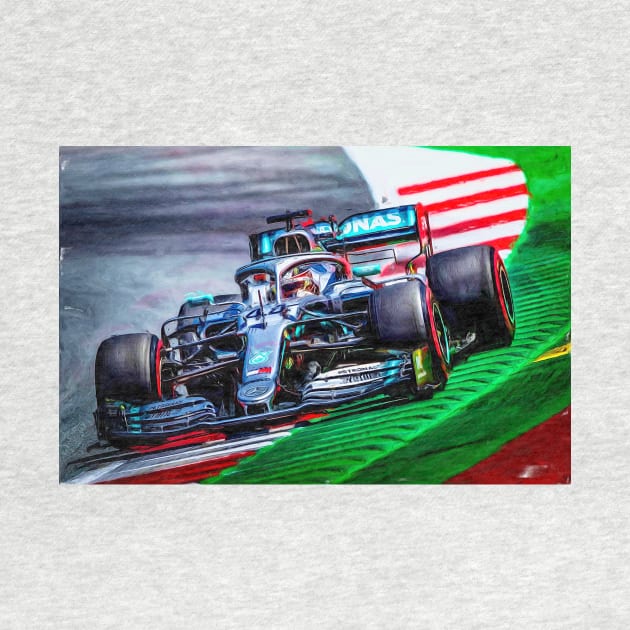 Lewis Hamilton - Start Number 44 by DeVerviers